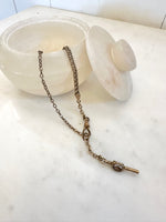 ANTIQUE POCKET WATCH WINDER NECKLACE