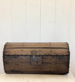 18TH CENTURY WOOD TRUNK