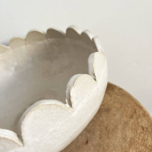 HANDMADE SCALLOP BOWL