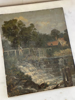 ANTIQUE ENGLISH OIL PAINTING