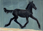 PRANCING FILLY PRINT BY KATIE JO ART