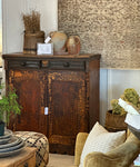 19TH C. SCALLOP JELLY CUPBOARD