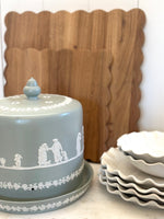 ENGLISH WEDGE WOOD CHEESE KEEPER