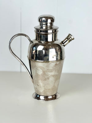 SILVER PLATE COCKTAIL SHAKER PITCHER