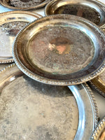 VINTAGE SILVER PLATE CHARGER