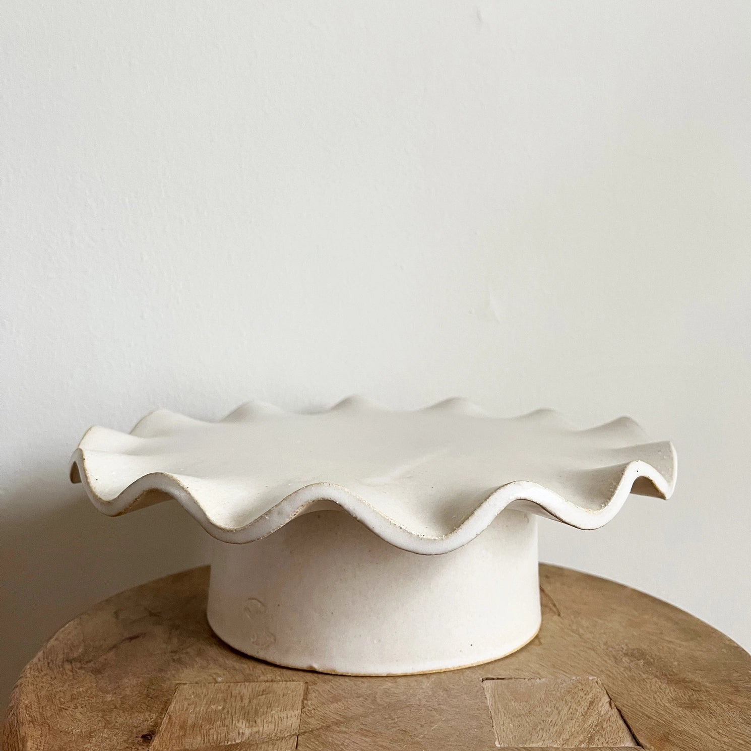 HANDMADE PEDESTAL BOWL