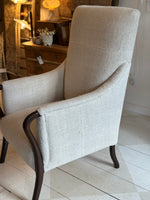 VINTAGE TURKISH HEMP ARM CHAIR