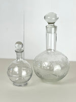 VINTAGE GLASS DECANTER
