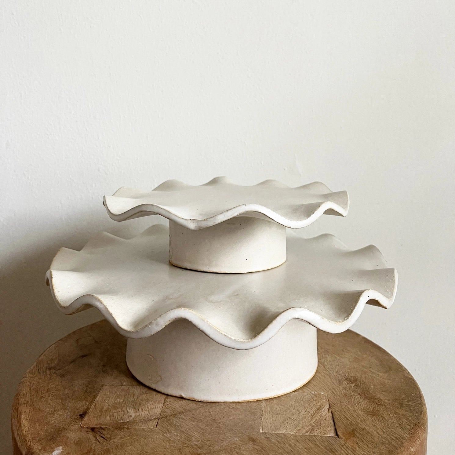 HANDMADE PEDESTAL BOWL
