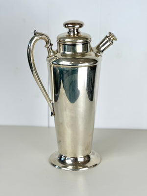 SILVER PLATE COCKTAIL SHAKER PITCHER