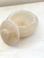 ALABASTER TRINKET BOX