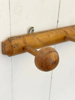 FRENCH FAUX BAMBOO COAT RACK