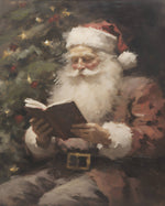 VINTAGE SANTA PRINT