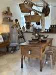 ANTIQUE FRENCH BAKERS TABLE