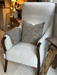 VINTAGE TURKISH HEMP ARM CHAIR