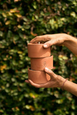 TERRA COTTA POT CANDLE