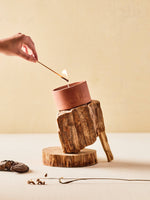 TERRA COTTA POT CANDLE
