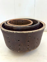 FRENCH CHEESE MOLD - FOOTED