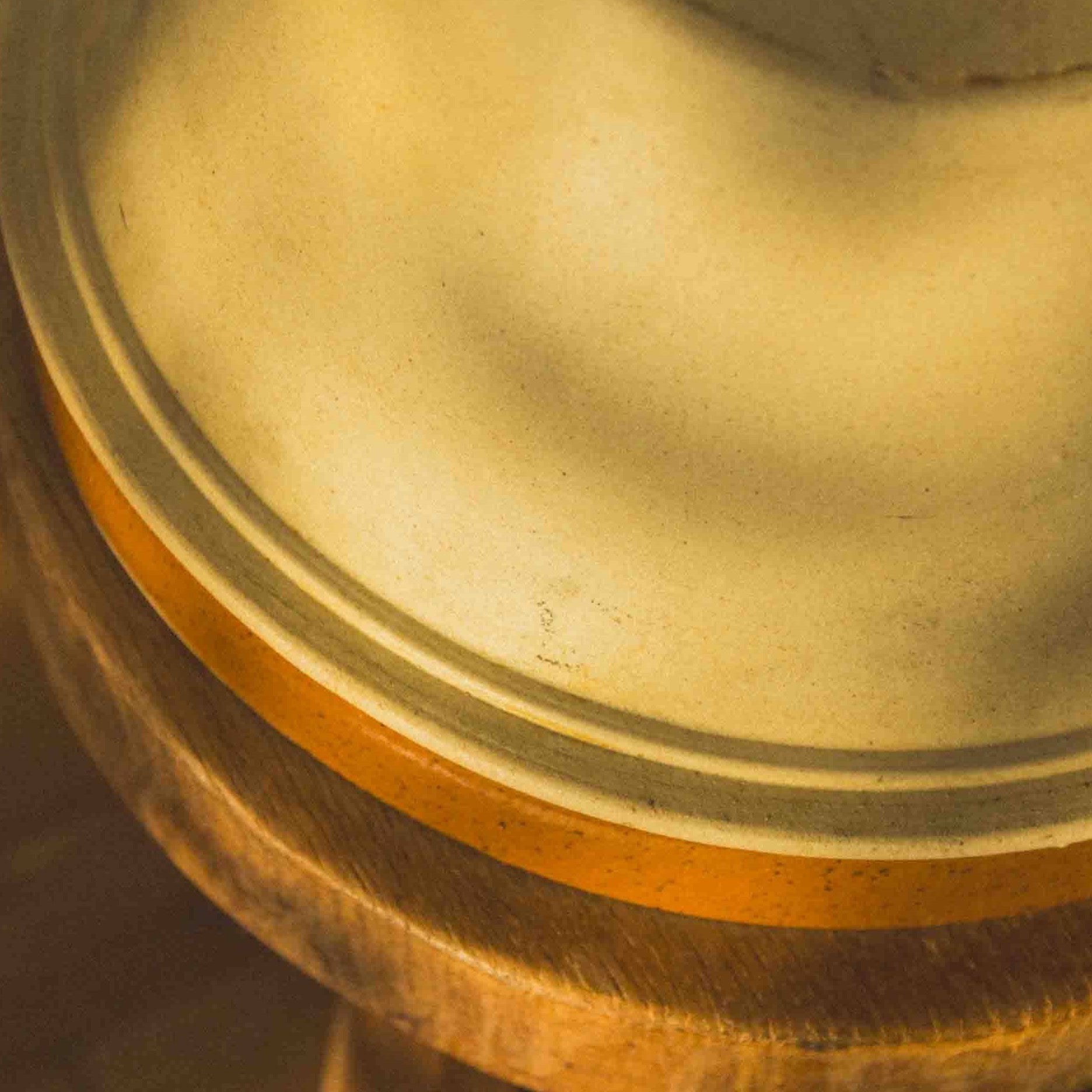 FRENCH VINTAGE STONEWARE BATTER BOWL