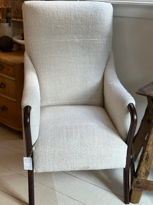 VINTAGE TURKISH HEMP ARM CHAIR
