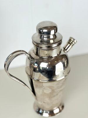 SILVER PLATE COCKTAIL SHAKER PITCHER
