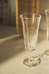 Cristal D'Arques champagne glasses from france 