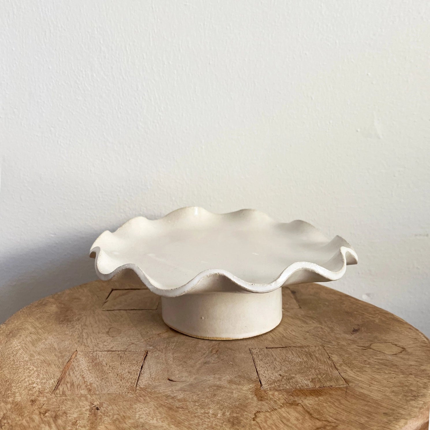 HANDMADE PEDESTAL BOWL