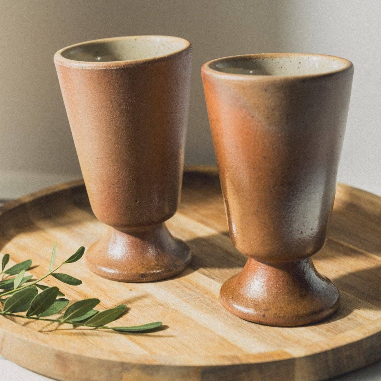 SET OF TWO FRENCH MAZAGRANS