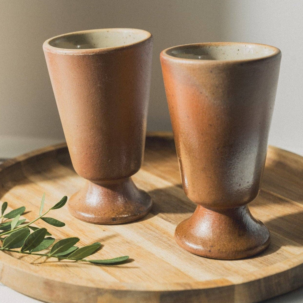 SET OF TWO FRENCH MAZAGRANS
