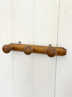 FRENCH FAUX BAMBOO COAT RACK