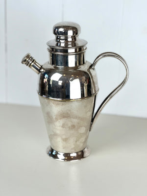 SILVER PLATE COCKTAIL SHAKER PITCHER