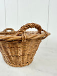 vintage mini laundry basket
