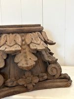 HAND-CARVED SPANISH CAPITAL