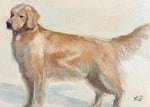 RETRIEVER PRINT BY KATIE JO ART