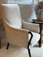VINTAGE TURKISH HEMP ARM CHAIR