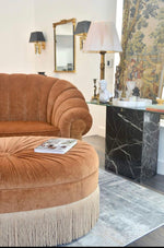 VINTAGE FRINGE LOVE SEAT