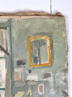 ANTIQUE FRENCH OIL PAINTING 