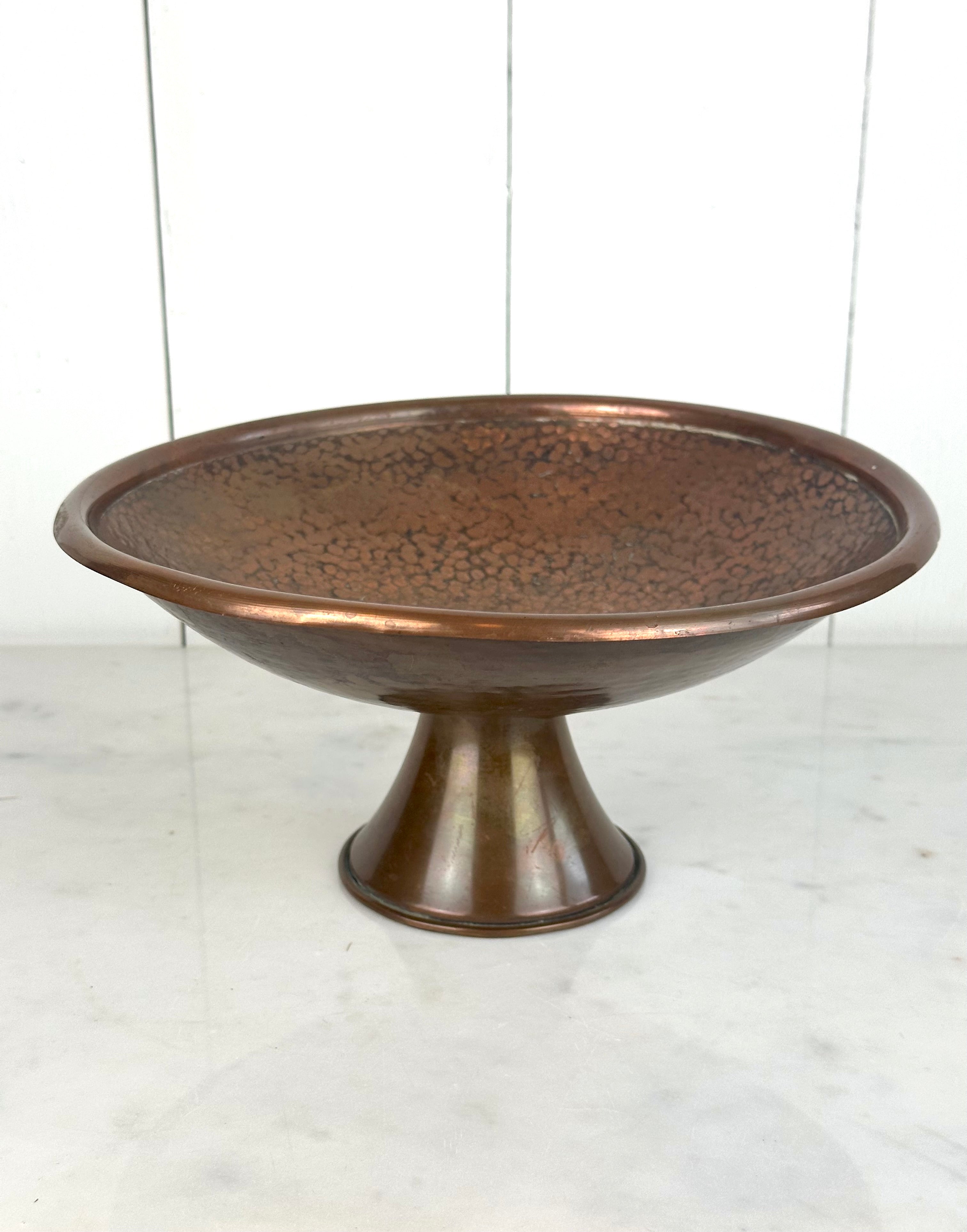 VINTAGE COPPER COMPOTE