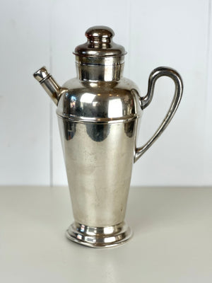 SILVER PLATE COCKTAIL SHAKER PITCHER