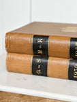 LARGE VINTAGE ENGLISH RECORDS BOOK