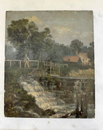 ANTIQUE ENGLISH OIL PAINTING