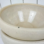 vintage french stoneware bowl