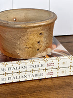 FRENCH STONEWARE FAISSELLE SMALL