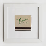 FRAMED VINTAGE MATCHBOOK PRINT