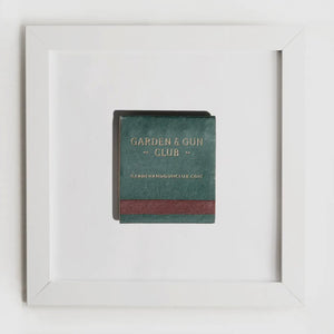 FRAMED VINTAGE MATCHBOOK PRINT