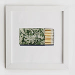 FRAMED VINTAGE MATCHBOOK PRINT