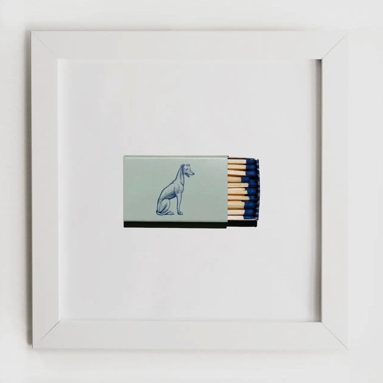 FRAMED VINTAGE MATCHBOOK PRINT