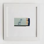 FRAMED VINTAGE MATCHBOOK PRINT