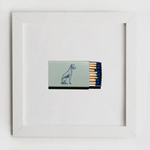 FRAMED VINTAGE MATCHBOOK PRINT
