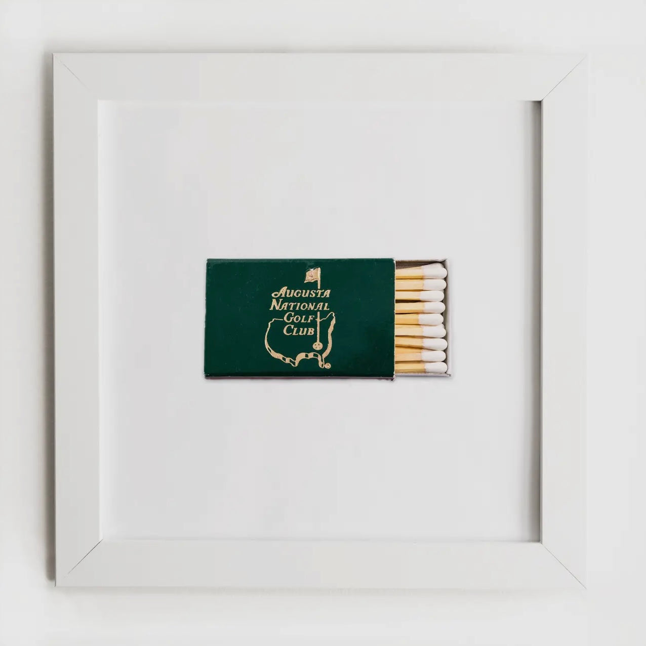 FRAMED VINTAGE MATCHBOOK PRINT
